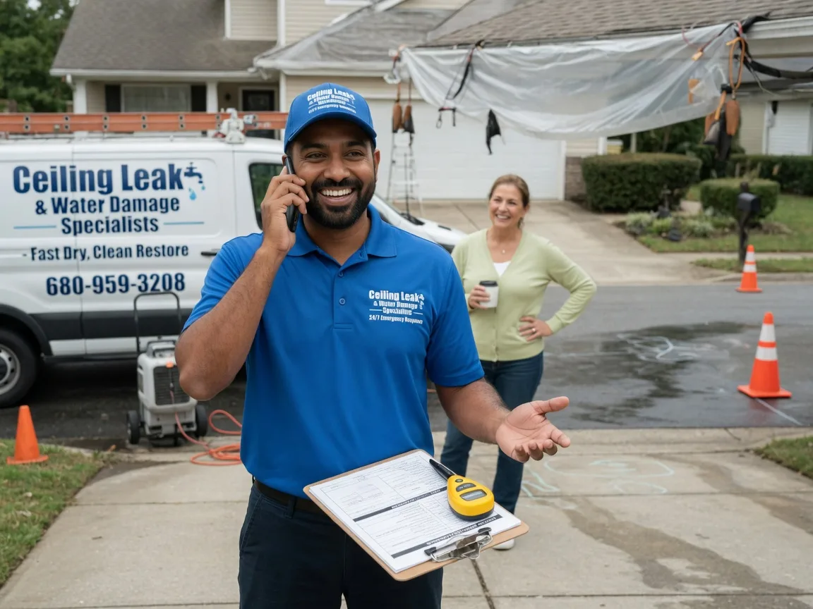 Ceiling Leak Cleanup Coulee City, WA FAQs